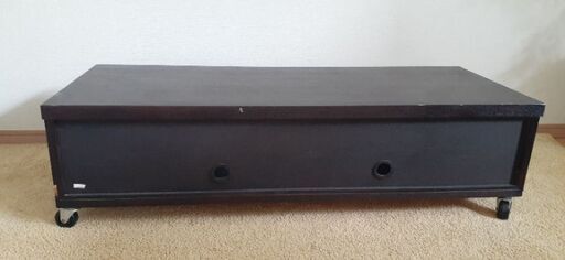 テレビボード 茶色 突板