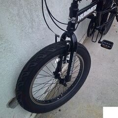ID:20081880　折り畳み自転車　HUMMER