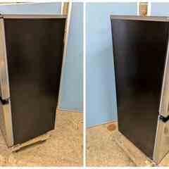 AQUA 2ドア冷凍冷蔵庫 135L 2023年製 AQR-J14N(S) コンパクト ひとり暮らし