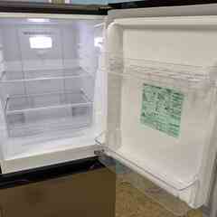 AQUA 2ドア冷凍冷蔵庫 135L 2023年製 AQR-J14N(S) コンパクト ひとり暮らし