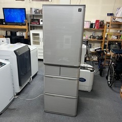 商談中】北海道 帯広 2019年製 SHARP 冷蔵庫 両開き キッチン家電 