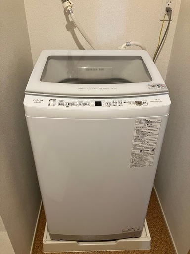 美品　洗濯機2023年式 アクア 使用期間1年