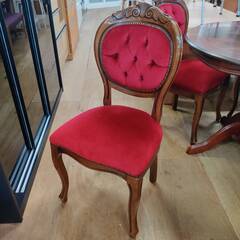 【愛品倶楽部柏店】ダイニング5点セット ロココ調 アンティーク・クラシック風