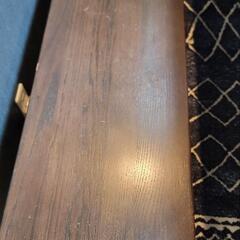 5点セット☆ニトリ　ダイニングテーブル　Jモード　無垢材　ダークブラウン