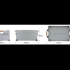 Snow Peak シェルフコンテナ50×1点 天板×1点