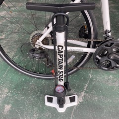 クロスバイク&ｷｬﾌﾟﾃﾝｽﾀｯｸﾞ空気入れ