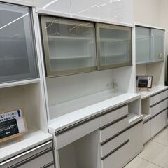 2面レンジボード?NITORI ?ホワイト?食器棚?No.1132?