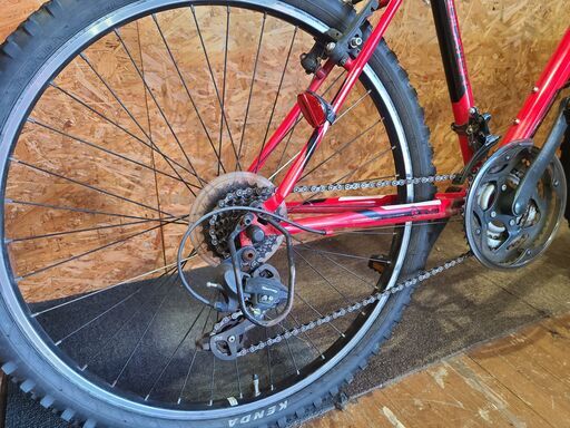 8月限定【エコプラス小倉南店】マウンテンバイク 青 3×6段変速 26