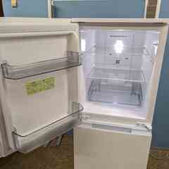 SHARP 2ドア冷凍冷蔵庫 152L 2022年製 SJ-15E9-W 左右両開き対応 つけかえどっちもドア ホワイト