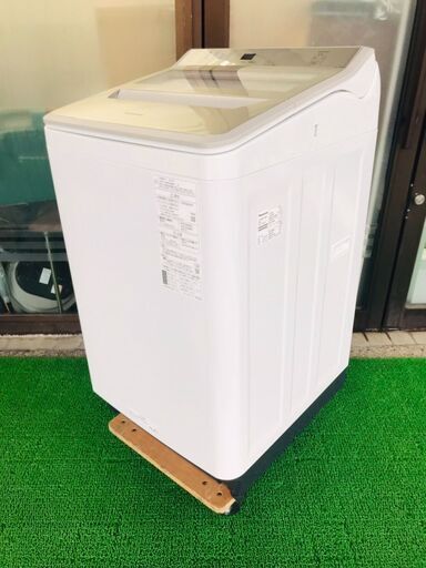 パナソニック　全自動電気洗濯機　エコナビ　NA-FA8H1　2023年製　8kg
