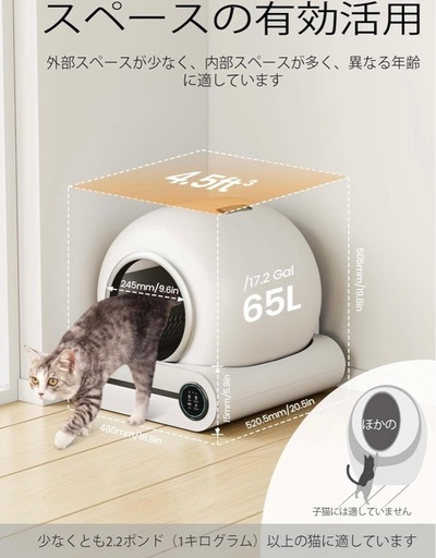 新品未開封 猫 自動トイレ 自動猫トイレ Neakasa M1 新品未開封