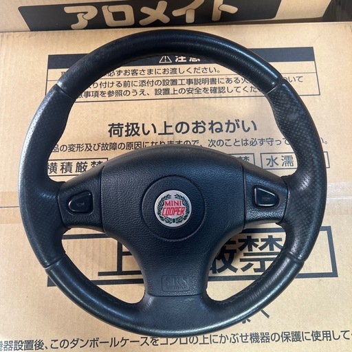 クラシックミニ純正ハンドル