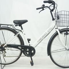27インチ ギア付き 自転車 ママチャリ DACCARAT ZEETA No.387○ ※現金