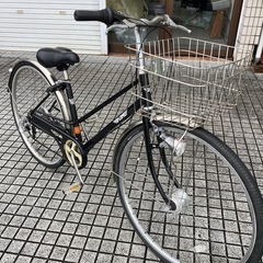 【27インチ自転車】外装6段変速　LEDオートライト付　チェーン新品❗️パンクしにくいアンチパンクタイヤ使用❗️若林自転車　浜大津店　SALE中❗️