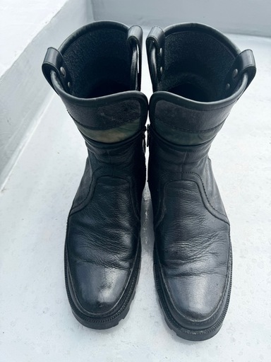 ランバン オンブルー LANVIN  ワークブーツ　エンジニアブーツ 25.5cm