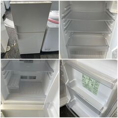 《福岡市　近郊地域限定》一人暮らし家電セット①冷蔵庫②洗濯機の2点 配送設置無料