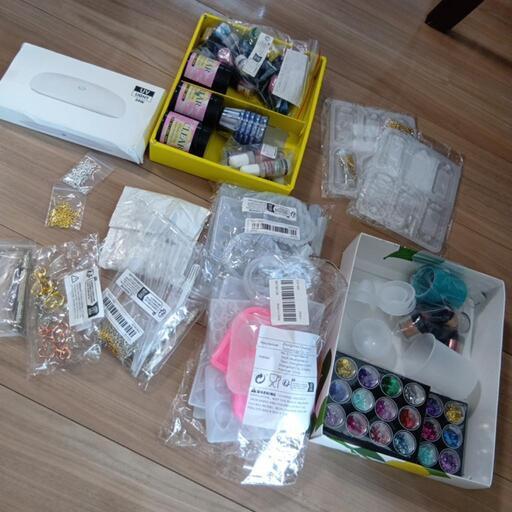 最終値下げ☆レジン用品まとめ売り