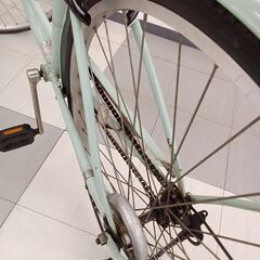 ☆ジモティ割あり☆ 自転車 27インチ グリーン クリーニング済み TC1619