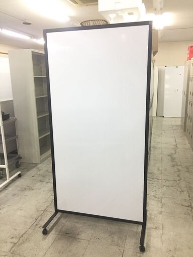 中古　ホワイトボードパーテーション　間仕切り　衝立　ホワイトボード　900×1800　キャスター付　愛知　一宮市　江南市　稲沢　岩倉　名古屋　岐阜　各務ヶ原　羽島　三重　グッドプライス一宮