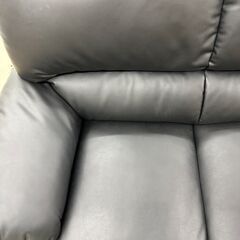 ジモティ来店特価!! 3人掛けソファー ニトリ ダークブラウン J-1021