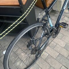 リサイクルショップどりーむ荒田店 No1476 クロスバイク　BIANCHI　ビアンキ　ROMAⅡ　ギア切り替え2×8段　シフターインジケーターカバー破損　走行問題なし