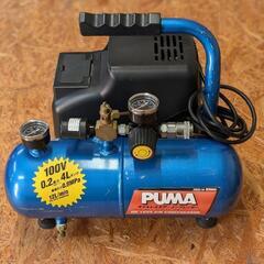 藤原産業 エアーコンプレッサー AM02-04 中古品