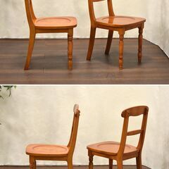 ヤ取終了10/10】≪yt1627ジ≫ [2脚セット] 横浜クラシック家具 Daniel/