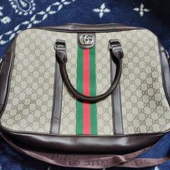 GUCCI メンズショルダービジネスバッグ