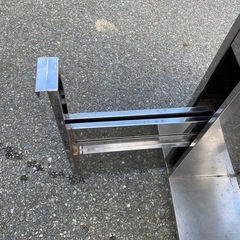 ☆中古品 3槽シンク 1200×450×925 包丁収納付き 厨房 厨房用品☆