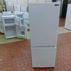 ID 244757　冷蔵庫２ドア　156L　ヤマダ　２０２１年　YRZ-F15G1 中古 156L 2ドア冷蔵庫 ヤマダ電機 YRZ-F15G1 2021年製
