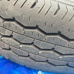 【2024年製 新車外し】トヨタ 200 ハイエース 純正 15in 6J +35 PCD139.7 ブリヂストン 195/80R15 LT 
