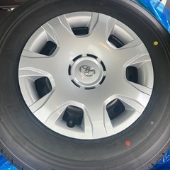 【2024年製 新車外し】トヨタ 200 ハイエース 純正 15in 6J +35 PCD139.7 ブリヂストン 195/80R15 LT 
