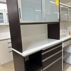 【3/7まで-値下げしました！】食器棚/ダーク/松田家具/日本製 3/7まで-値下げしました！】食器棚/ダーク/松田家具/日本製 3/7まで- 【