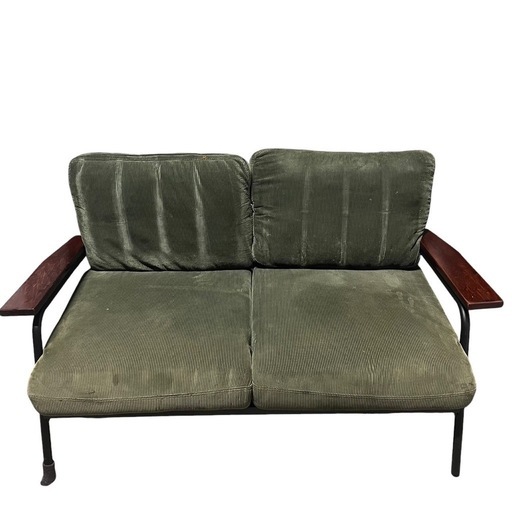 【ジ1004-07】 新品47000円の商品‼️ バスキアコーデュロイソファ（2人掛け）