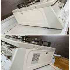 リンナイ 2口ガスコンロ PT20V-WHL 都市ガス用 ココットプレート付き 水無し両面焼き