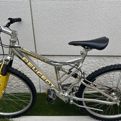 マウンテンバイク、自転車26インチ（プジョー）
