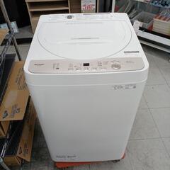 ⭐︎1年間保証⭐︎SHARP　6.0㎏洗濯機　2024年製　ES-GE6H-N