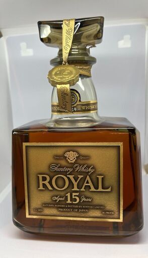 J5280 ★人気品★ サントリーローヤル １５年 ゴールドラベル 750ml瓶　43度　未開栓　【リユースのサカイ柏店】