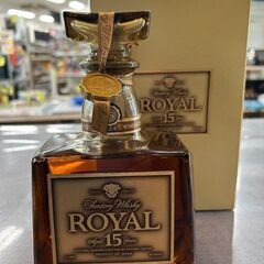 J5280 ☆人気品☆ サントリーローヤル 15年 ゴールドラベル 750ml瓶