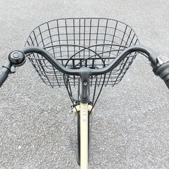 中古自転車多数販売中!　試乗して下さい!　早い者勝ち!　ご来店ください!　お買い得自転車　シティサイクル　26インチ　イエロー　外装6段変速　オートライト　迫力！太タイヤ　お買い物に便利!!　売れてます!　早い者勝ち!　外観状態は全体的に極めて良好と思います!　m52