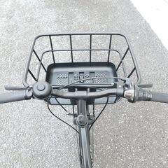 中古自転車多数販売中!　試乗して下さい!　早い者勝ち!　ご来店ください!　お買い得自転車　シティサイクル　27インチ　ブラック　外装6段変速　オートライト　迫力！太タイヤ　お買い物に便利!!　売れてます!　早い者勝ち!　外観状態は全体的に極めて良好と思います!　m53