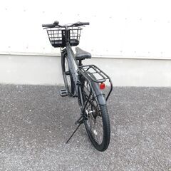 中古自転車多数販売中!　試乗して下さい!　早い者勝ち!　ご来店ください!　お買い得自転車　シティサイクル　27インチ　ブラック　外装6段変速　オートライト　迫力！太タイヤ　お買い物に便利!!　売れてます!　早い者勝ち!　外観状態は全体的に極めて良好と思います!　m53