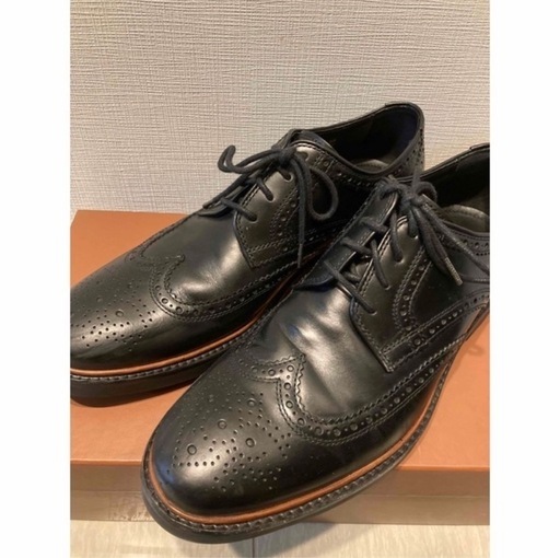 美品coach メンズ革靴.靴ベラ付き27㎝