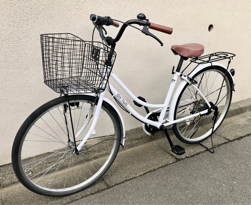 dixhuit 自転車 ママチャリ 26インチ 6段変速ホワイト 東京 三鷹市 武蔵市