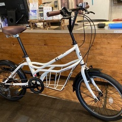 ドッペルギャンガー 20インチ ホワイト ミニベロ