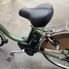 495 ヤマハ新機種電動アシスト自転車pas26インチグリーンアルミボディー