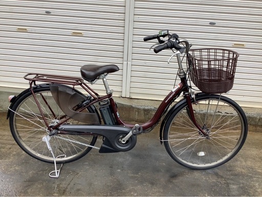 500  ヤマハ最新機種電動アシスト自転車pasnatura26インチブラウンアルミボディ