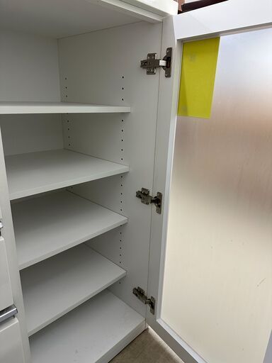 ジモティ来店特価!! キッチンカウンター ニトリ ホワイト J-1039 ジモティ来店特価!! キッチンカウンター ニトリ ホワイト J-1039