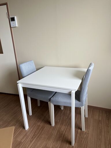 IKEA MELLTORP and KÄTTIL Two Person Dinning Set