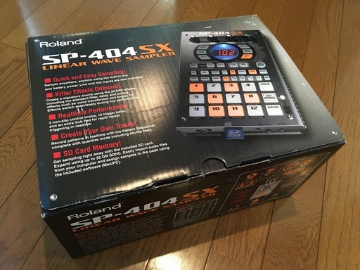 ROLAND　SP-404SX サンプラー  箱付き